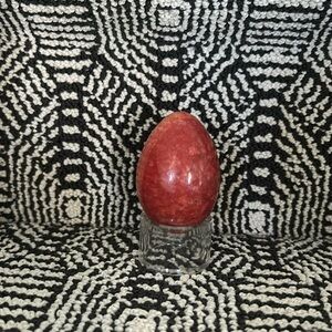 Red/Pink Polished Stone Egg